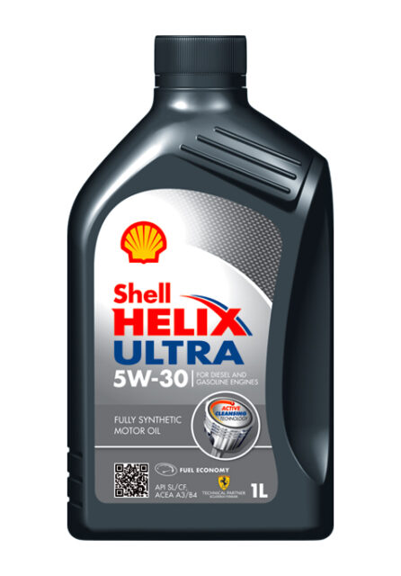 Shell Helix Ultra 5W-30, opakowanie