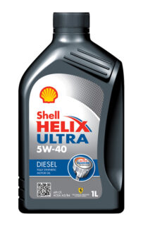 Shell Helix Ultra Diesel 5W-40, opakowanie