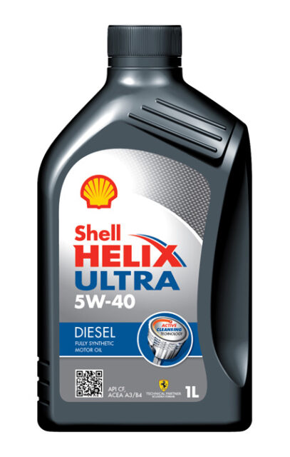 Shell Helix Ultra Diesel 5W-40, opakowanie