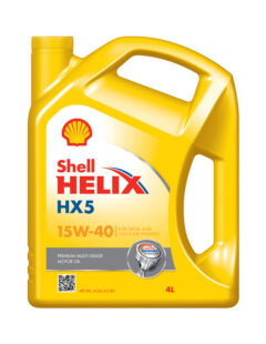 Shell Helix HX5 15W-40, opakowanie
