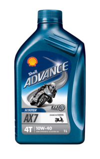 Shell Advance 4T AX7 10W-40, opakowanie