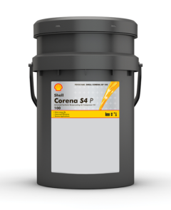 Shell Corena S4 P 100, opakowanie