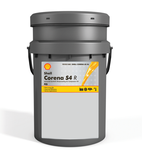 Shell Corena S4 R 46, opakowanie