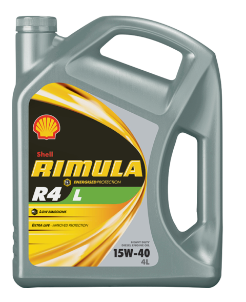 Shell Rimula R4 L 15W-40, opakowanie