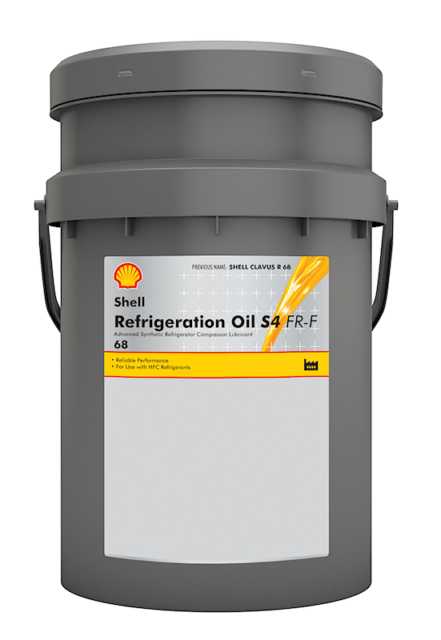 Shell Refrigeration Oil S4 FR-F 68, opakowanie