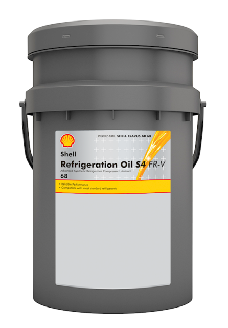 Shell Refrigeration Oil S4 FR-V 68, opakowanie